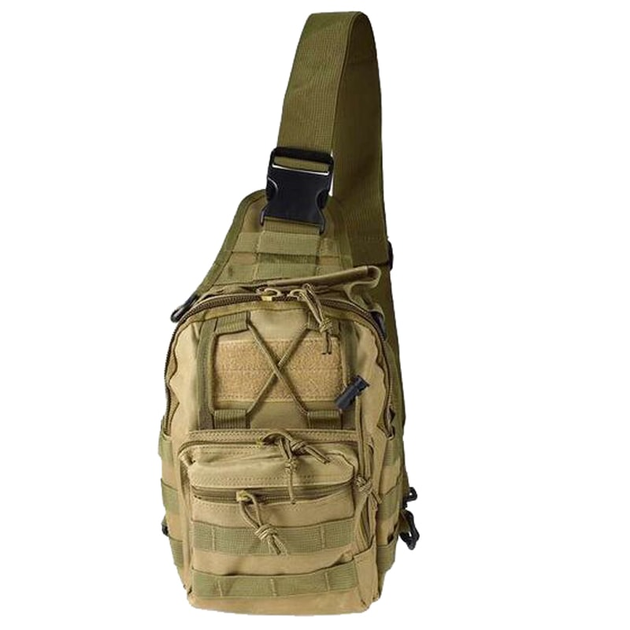 Сумка EDC, тактична (Cordura 600D, 280х220х130мм), coyote - зображення 1