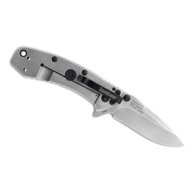 Ніж складаний Kershaw Cryo D2 SR (довжина: 165мм, лезо: 70мм), чорний - зображення 2