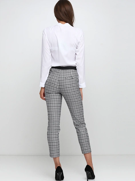 Брюки женские H&M 0695545_02 38 Белые (KAY2000000684543) - изображение 2