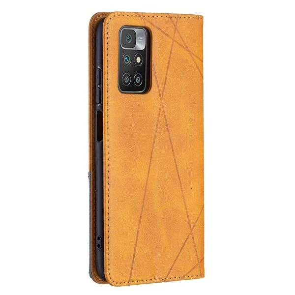 Чохол UniCase Geometric Pattern для Xiaomi Redmi 10 / 10 (2022) / 10 Prime - Brown - зображення 4
