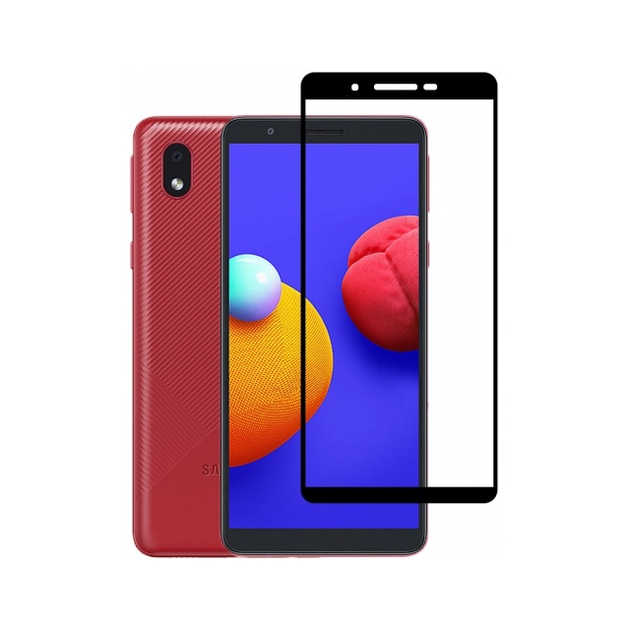 Защитное стекло Miza Samsung A01 Core Black - Фото 1 Защитное стекло Miza Samsung A01 Core Black - изображение 1