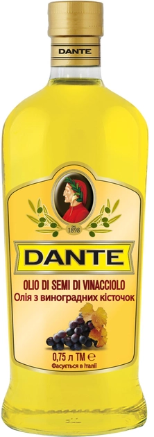 Масло из виноградных косточек Olio Dante 750 мл (8033576194899/8033576195162/18033576195169) 