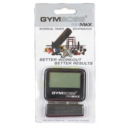 Спортивний круговий таймер-секундомір Gymboss MiniMax для боксу і кроссфіта колір жовтий(GM-Y-25) - зображення 5