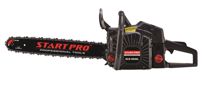 Бензопила Start Pro SCS-5020L (2 шини, 2 ланцюги 18" і 15") - Фото 2 Бензопила Start Pro SCS-5020L (2 шини, 2 ланцюги 18" і 15") - зображення 2