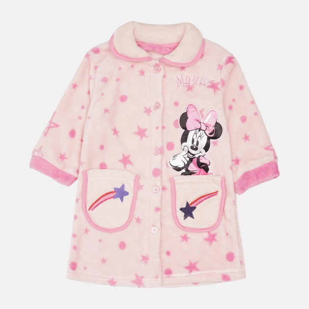 Утепленный халат Disney Minnie Mouse 2200006344 92 см Розовый (8427934465149) 