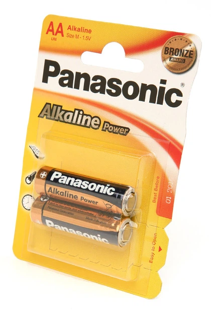 Батарейки алкалайн Panasonic Alkaline Power LR-03 2шт Bronze - Фото 2 Батарейки алкалайн Panasonic Alkaline Power LR-03 2шт Bronze - изображение 2