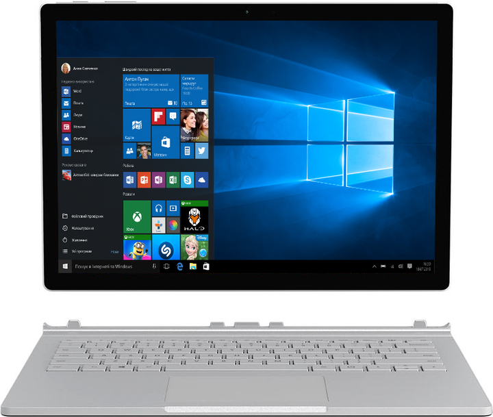 Ноутбук Microsoft Surface Book 2 (HNQ-00001) Silver – фото, отзывы ...