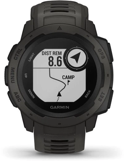 Спортивні годинник Garmin Instinct Graphite (010-02064-00) - Фото 7 Спортивні годинник Garmin Instinct Graphite (010-02064-00) - зображення 7