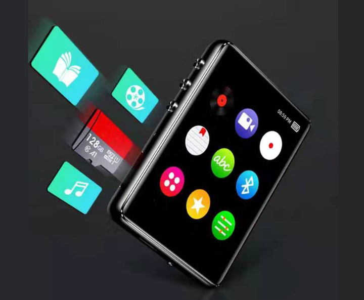 MP3 плеєр Mahdi X65 2,8" Bluetooth 5.0 Hi-Fi 16Gb із зовнішнім динаміком металевий - зображення 10