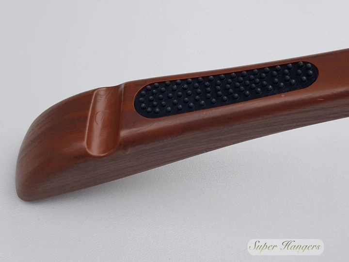 Плечики Mainetti Group серия Perfetto Wood 39 см пластмассовые под дерево коричневого цвета - Фото 2 Плечики Mainetti Group серия Perfetto Wood 39 см пластмассовые под дерево коричневого цвета - изображение 2