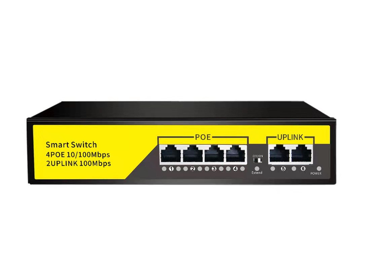 POE Коммутатор (Свитч) Diewu 48v 6 портов (4poe+2uplink) – фото, отзывы ...