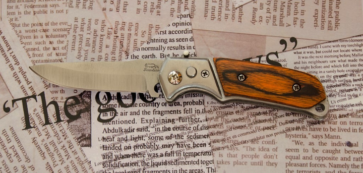 Нож Складной №210 С Фонариком - изображение 1