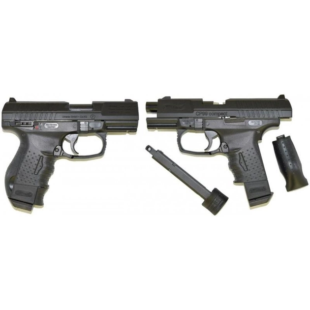 Пневматичний пістолет Umarex Walther CP99 Compact Blowback - зображення 2