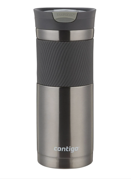 Термокружка Contigo SnapSeal Byron 473 мл серая, Original – фото ...