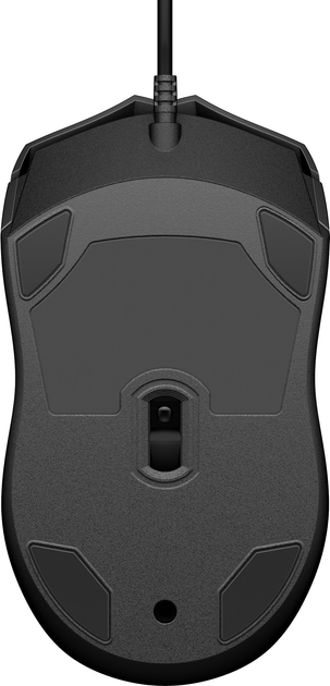 Мышь HP 100 USB Black (6VY96AA) - изображение 4