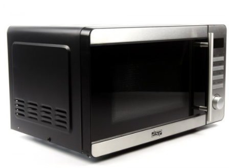 Микроволновая печь DSP 6 режимов СВЧ для подогрева пищи 20л 700Вт KB-6002 Серебристая - зображення 6