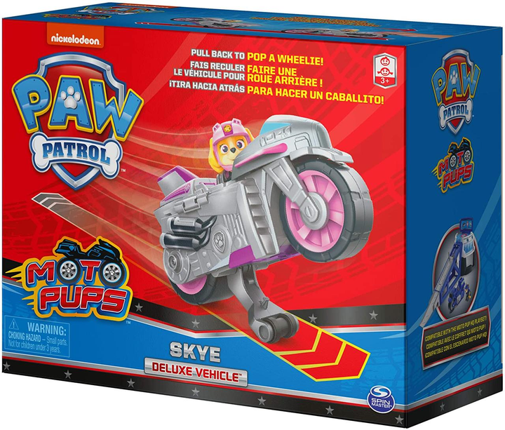 Paw patrol pull store back