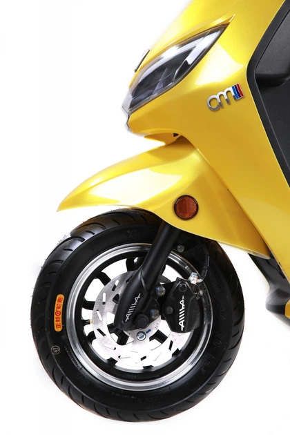 Електроскутер Aima M3 Yellow - зображення 14