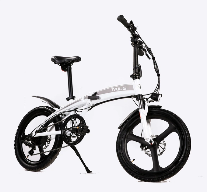 Електровелосипед складаний Tailg Cool Time White 20" 36В 350Вт (tgctwh) - зображення 2