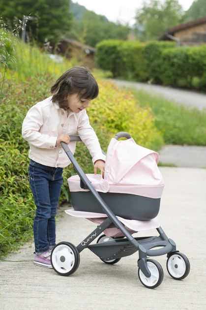 Wózek dla lalek Smoby Toys Maxi-Cosi & Quinny 3 w 1 Soft z wyjmowaną kołyską (7600253117) - obraz 17