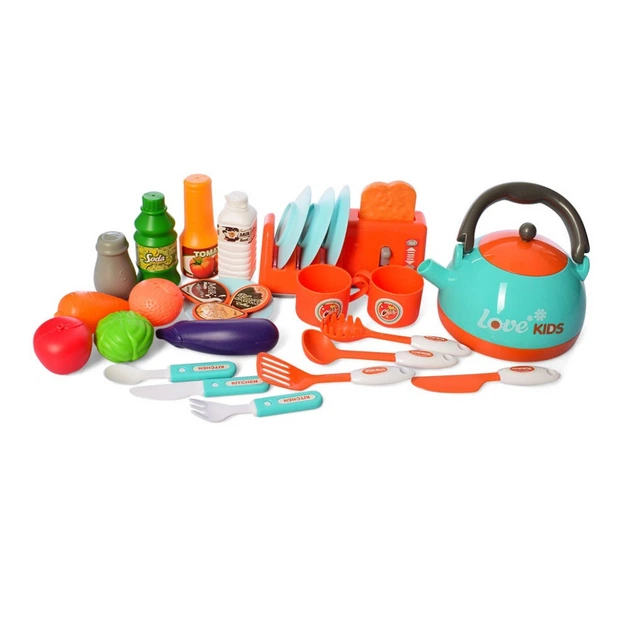 Игровой набор Кухня 008-939A, продукты, посуда, 87-64-29 см - изображение 3