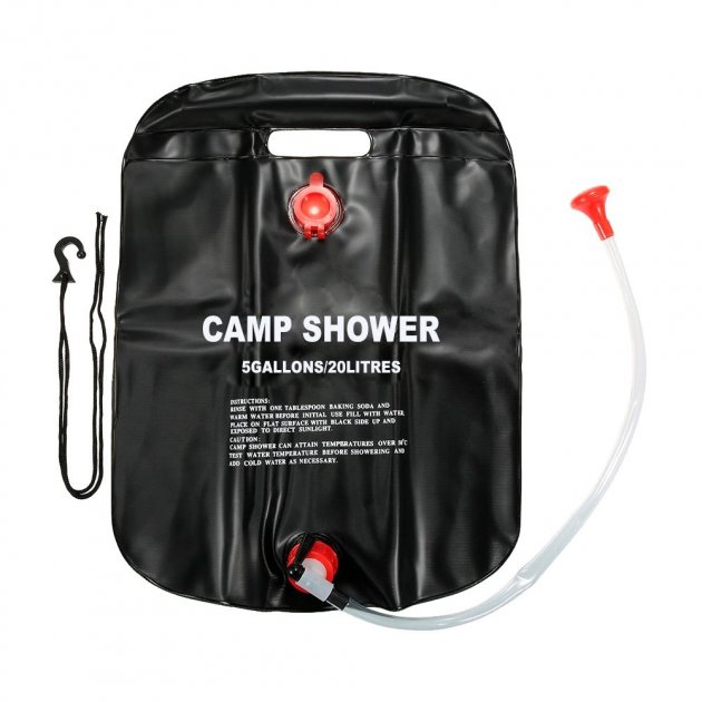 Літній переносний душ 20л Camp Shower туристичний похідний для кемпінгу та дачі - зображення 4