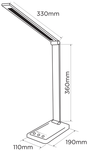 Настольная лампа ELM Rodeo Primo 10W IP20 3000-6000K (27-0003) - изображение 5