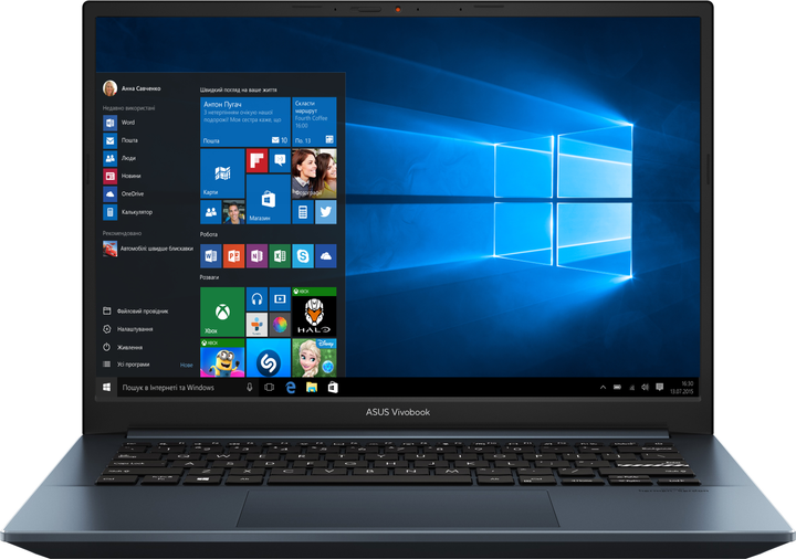 Ноутбук ASUS Vivobook Pro 14 OLED M3401QC-KM043T (90NB0VF2-M00610 ...