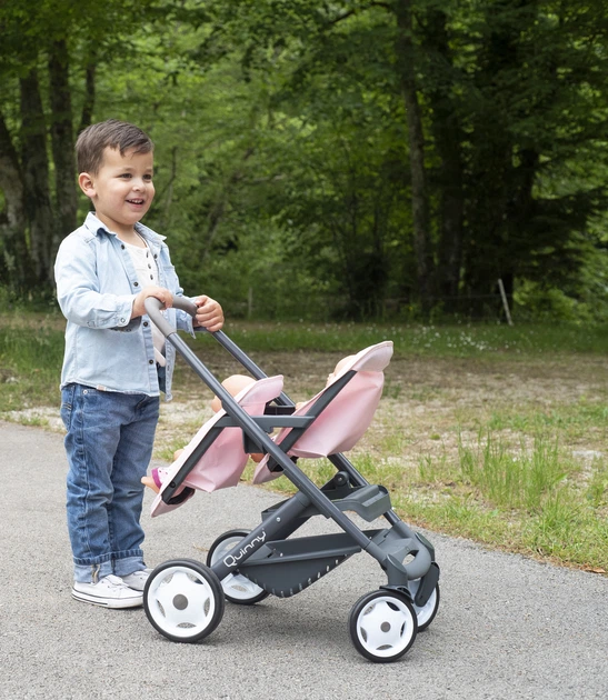 Wózek dla lalek bliźniaczy Smoby Maxi-Cosi & Quinny dla bliźniaków Soft (7600253217) - obraz 13