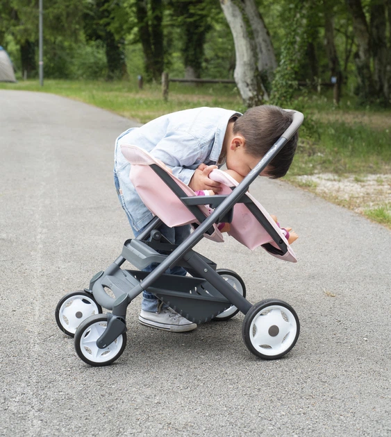 Wózek dla lalek bliźniaczy Smoby Maxi-Cosi & Quinny dla bliźniaków Soft (7600253217) - obraz 15