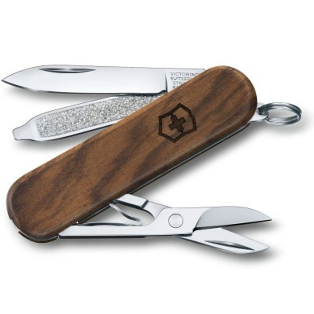 Ніж Victorinox Classic SD Wood Blister (0.6221.63B1) - зображення 1