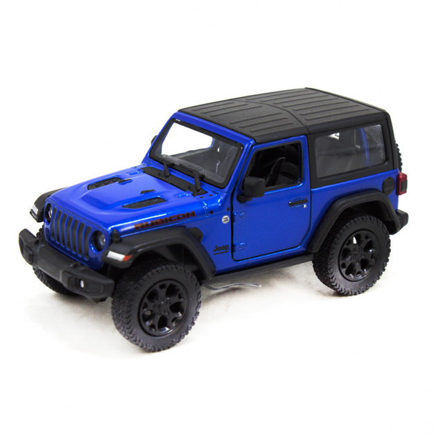 Детская игрушка Kinsmart модель машинки Jeep Wrangler Hard Top KT5412WB инерционная, 1:34 Blue - Фото 1 Детская игрушка Kinsmart модель машинки Jeep Wrangler Hard Top KT5412WB инерционная, 1:34 Blue - изображение 1