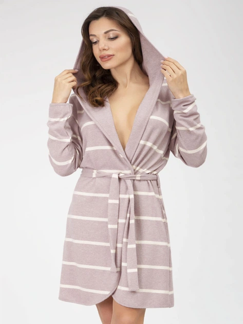 Халат Roksana 1283 XXL Світло-рожевий (4821283800286) - Фото 1 Халат Roksana 1283 XXL Світло-рожевий (4821283800286) - зображення 1
