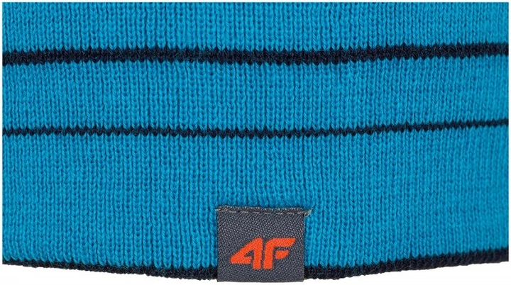 Шапка 4F L/XL сине-голубой C4Z15-CAM013-f1380 - Фото 3 Шапка 4F L/XL сине-голубой C4Z15-CAM013-f1380 - изображение 3