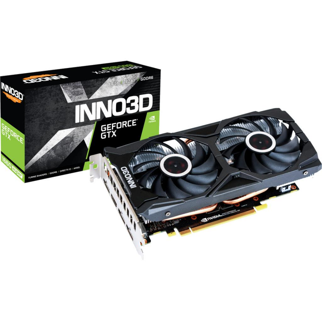 Відеокарта Inno3D GeForce GTX 1660 SUPER Twin X2 (N166S2-06D6 