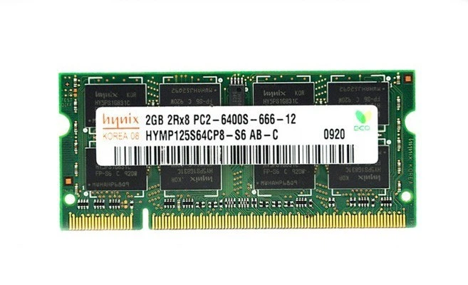 Оперативная память Hynix SODIMM DDR2 2Gb 2Rx8 800Mhz PC2-6400S-666