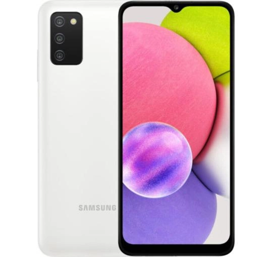 Смартфон Samsung Galaxy A03s 4/64Gb White - изображение 1