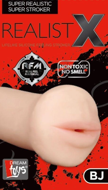 Мастурбатор-рот Realistx 5 inch Masturbator Bj (14984000000000000) - изображение 1