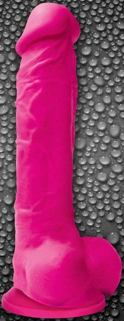 Фалоімітатор NS Novelties Colours Pleasures 8 колір рожевий (16687016000000000) - зображення 1