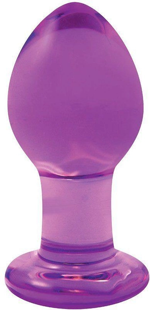 Анальна пробка NS Novelties Crystal Premium Glass Medium колір фіолетовий (16682017000000000) - зображення 1