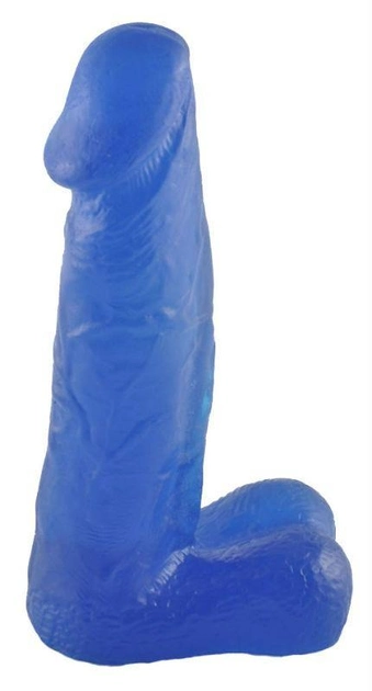 Мило у вигляді пеніса Чоловіча об'ємна форма колір синій (18211007000000000) - зображення 1