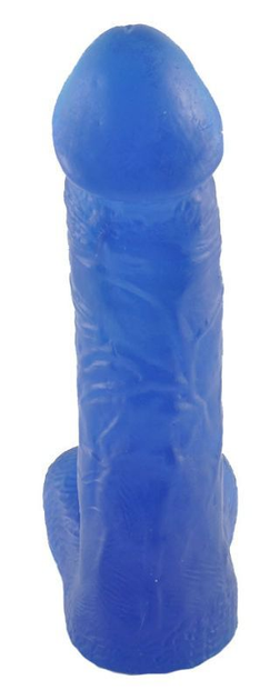 Мило у вигляді пеніса Чоловіча об'ємна форма колір синій (18211007000000000) - зображення 2