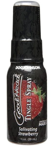 Оральний спрей з ефектом поколювання Doc Johnson GoodHead Tingle Spray смак солодка вата (21884000000055000) - зображення 1