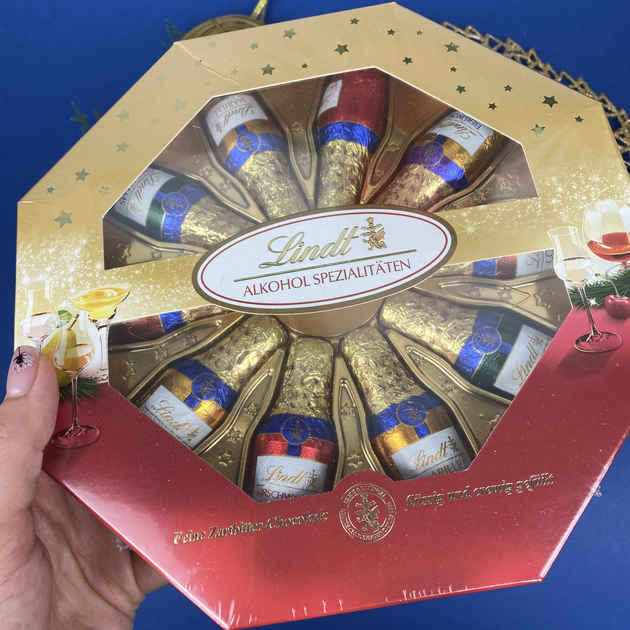 Шоколадные конфеты Lindt бутылочки с ликером 220 г – купить в Украине ...