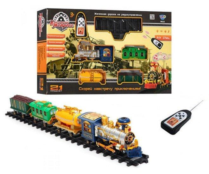 Железная дорога игрушка для мальчика Limo Toy на радиоуправлении ...