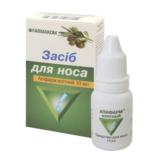 Апифарм капли "Элитный" FARMAKOM фл. 10 мл (4820025740851) - изображение 1