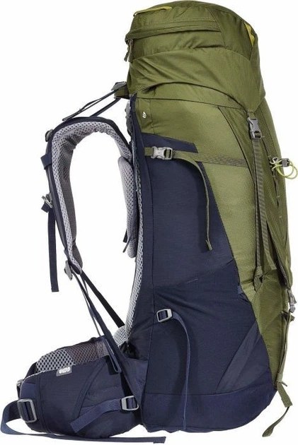 Рюкзак Deuter Aircontact 65+10 цвет 2325 khaki-navy (3320519 2325) - изображение 4
