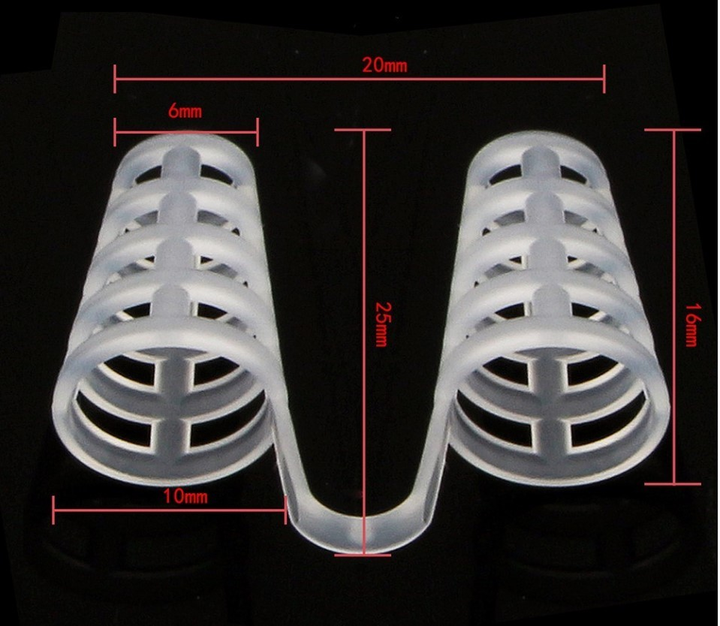 Антихрап клипса от храпа в нос - носовой расширитель Спиралька в футляре - изображение 2