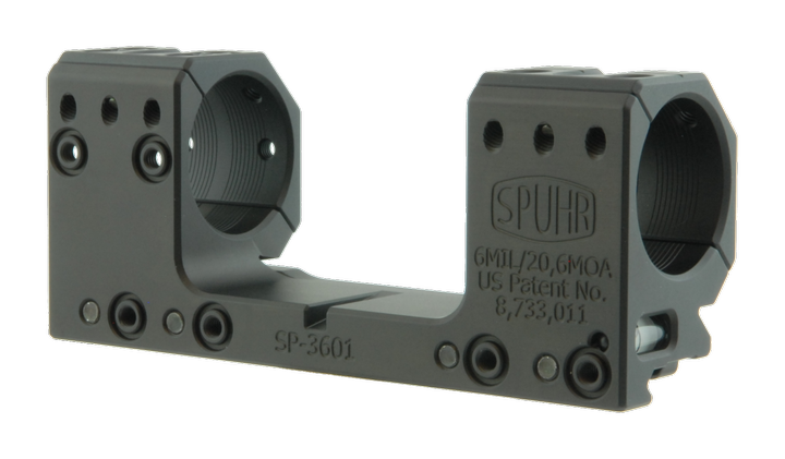 Моноблок Spuhr SP-4001. d - 34 мм. Medium. Picatinny (3728.00.21) - зображення 1