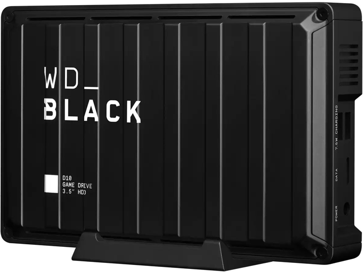 Жесткий диск Western Digital WD BLACK D10 Game Drive 8TB WDBA3P0080HBK-EESN 3.5" USB 3.2 External Black - изображение 3